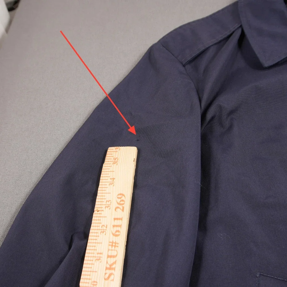 70s US Air Force Lightweight Marshall Ray USAF Military Utility Men Jacket 38L